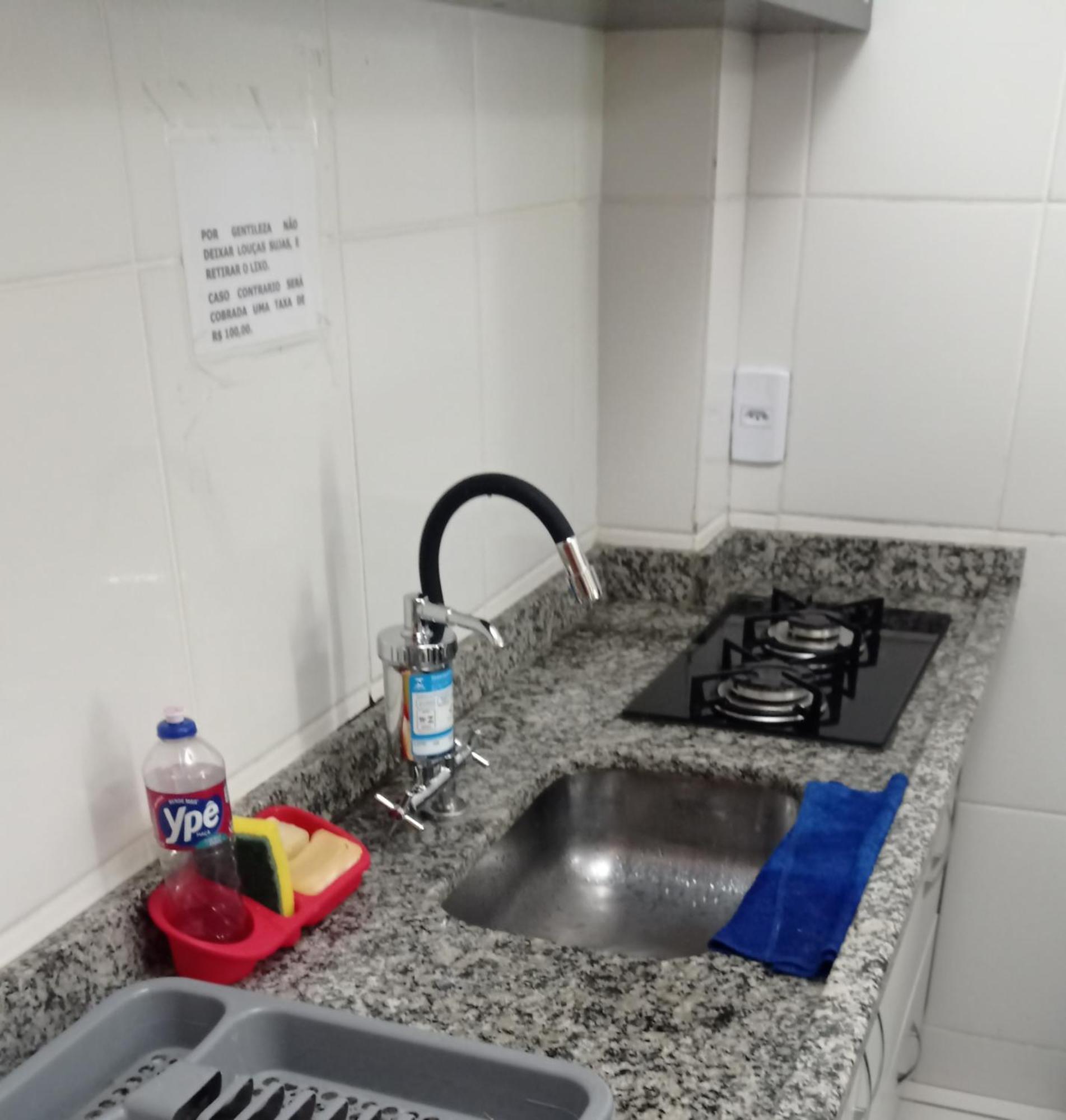Flat Pontal Do Lago 카우다스노바스 객실 사진